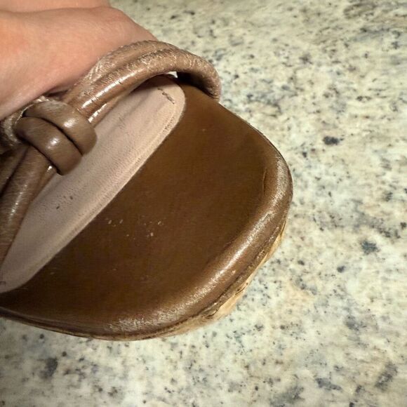 Prada wicker wedge platform sandal - Picture 7 of 10